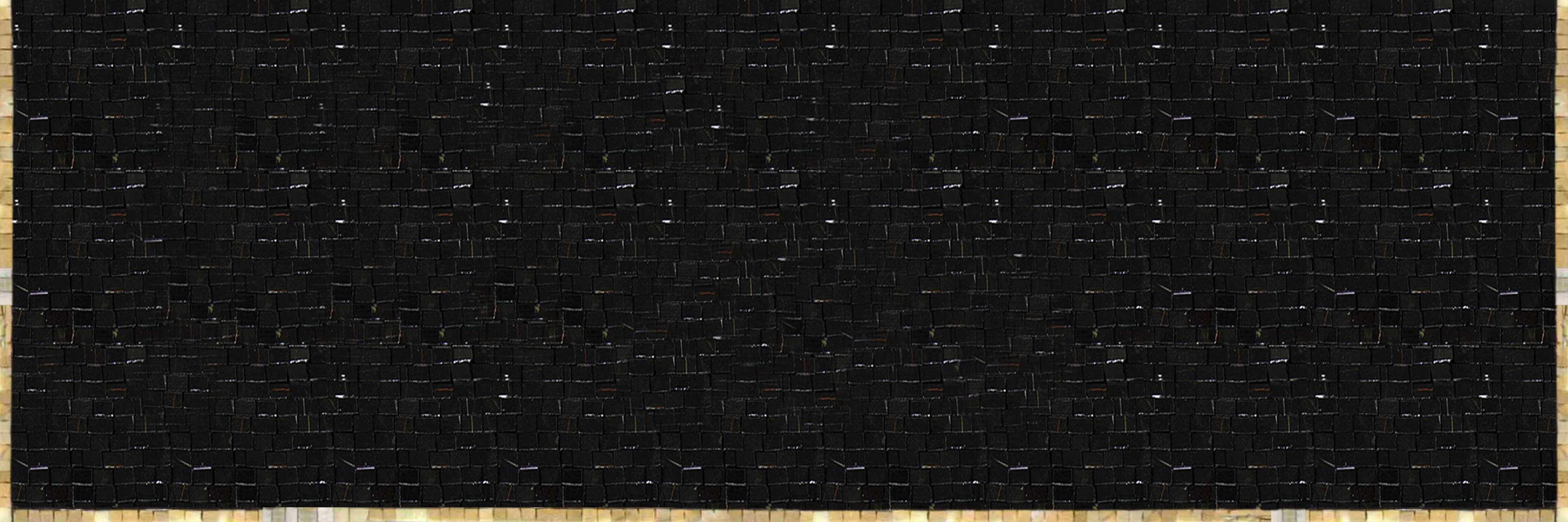Floral Vine Pattern - Mosaic Modern Fireplace - Mesh Backing - Image 4