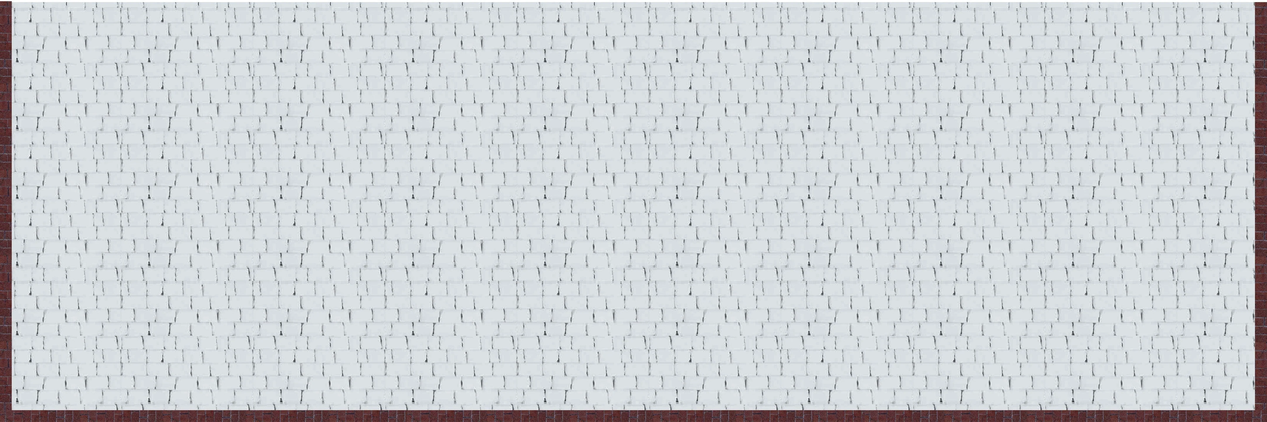 Pattern Fan Motif - Roman Mosaic Reproductions Fireplace - Mesh Backing - Image 4