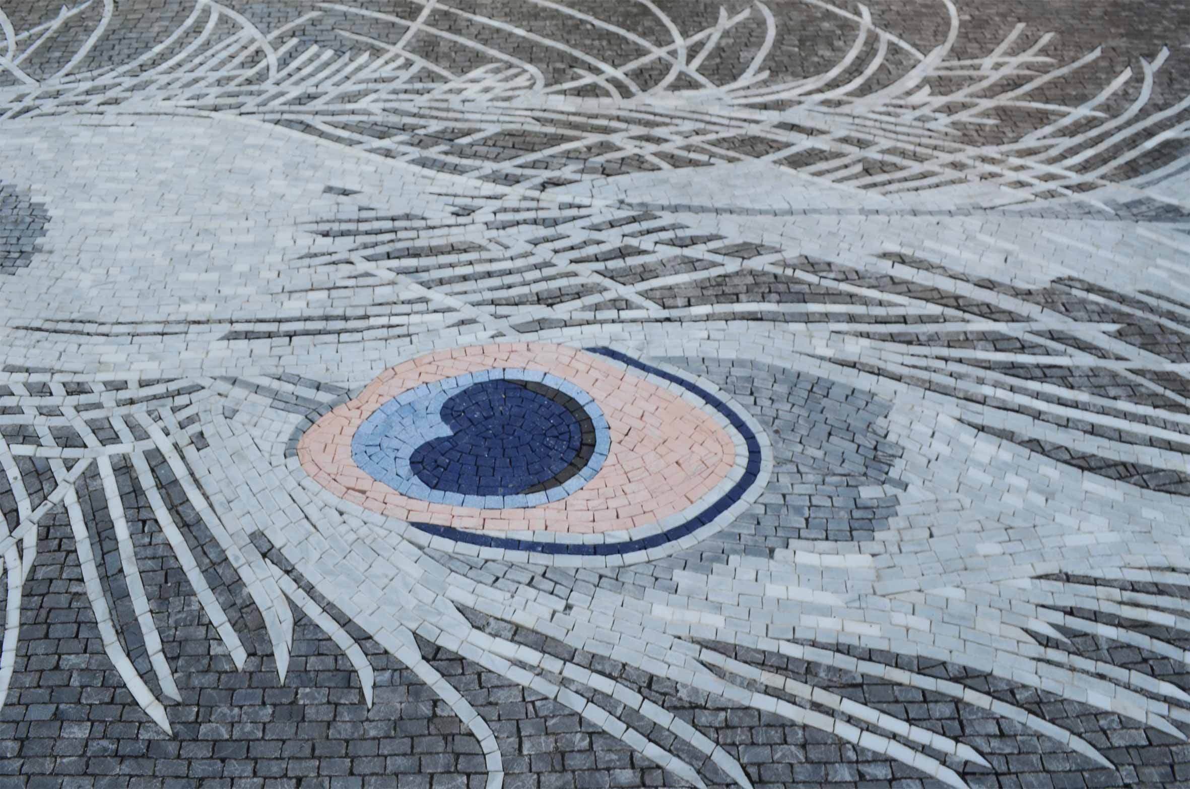 Mosaic Marble - Grey Feathers - Image 2
