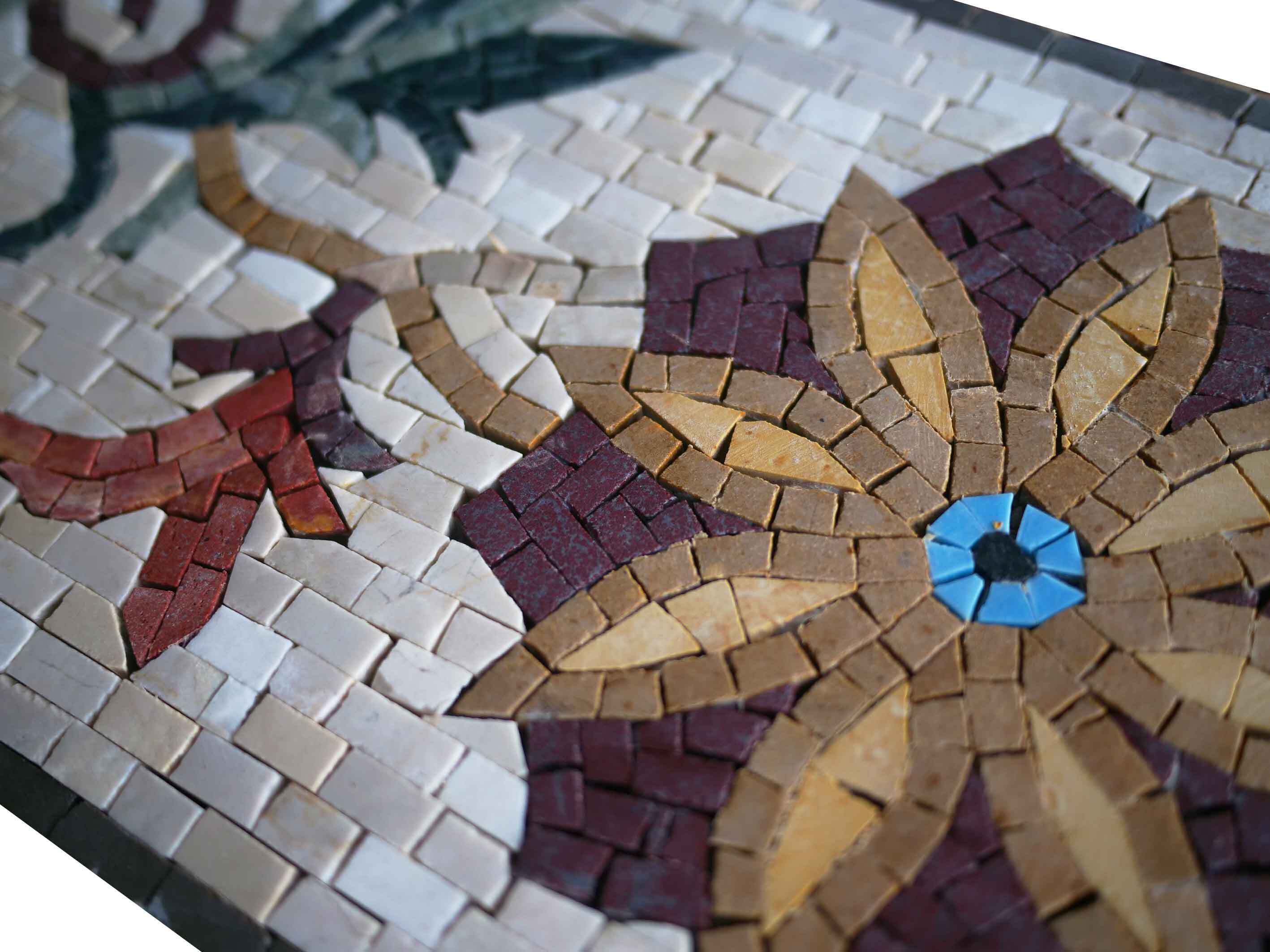 Mosaic Border - Floral Pattern - Image 2
