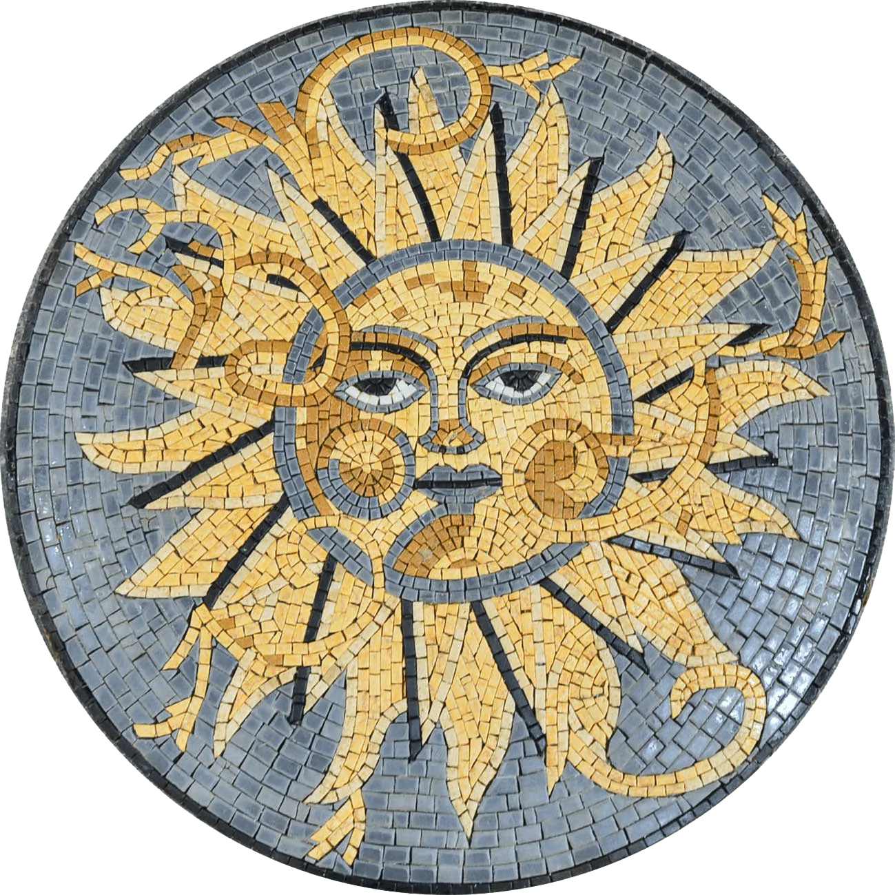 Sky Surya - Sun Mosaic Medallion