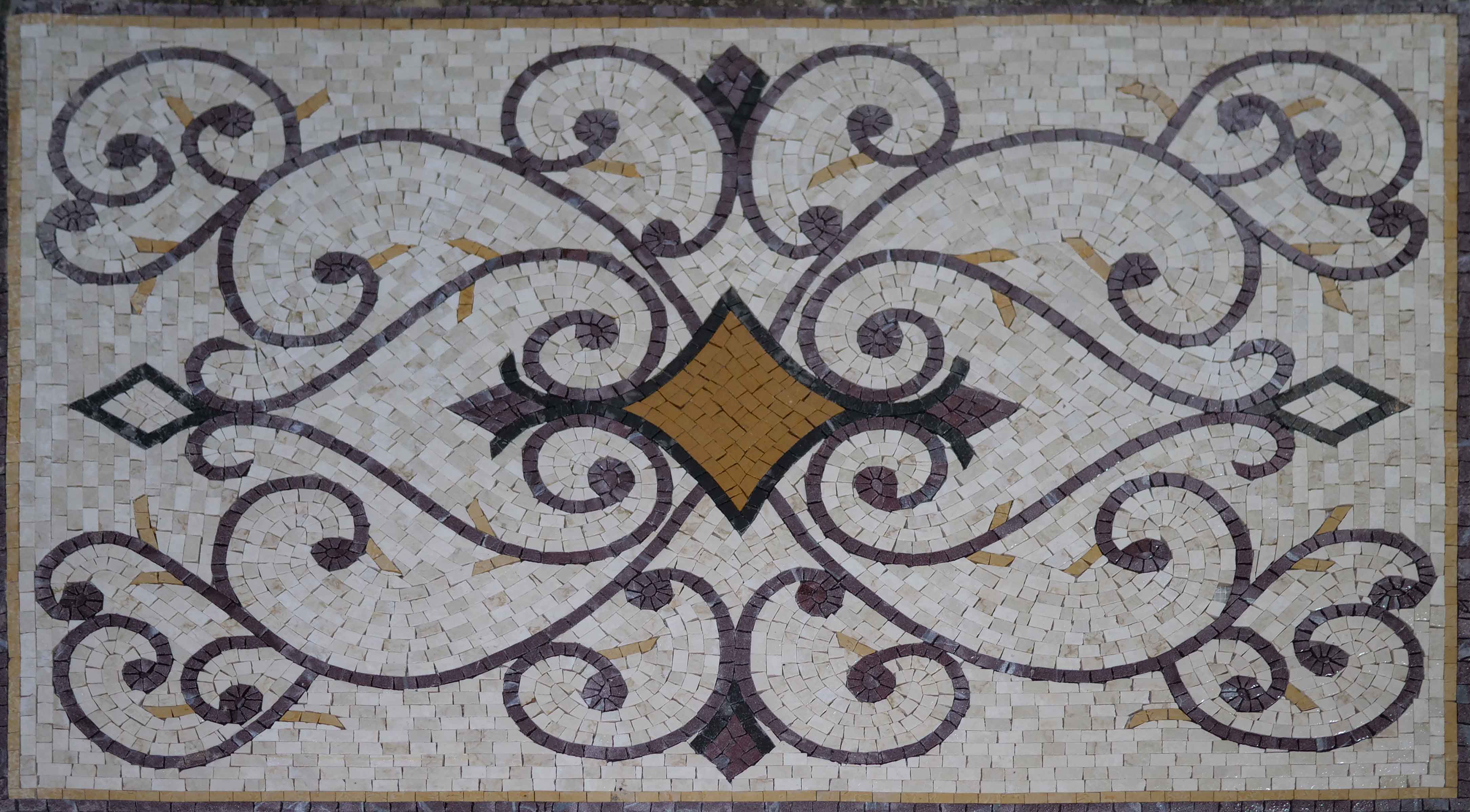 Rectangular Rug Mosaic - Varina - Image 2