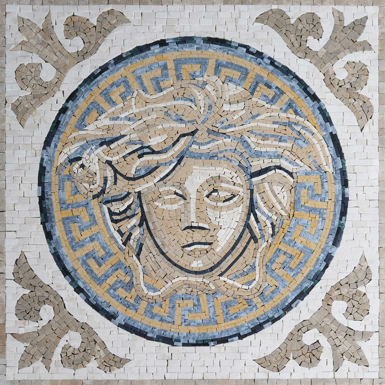 Versace Logo: Mosaic Design Excellence - Image 7