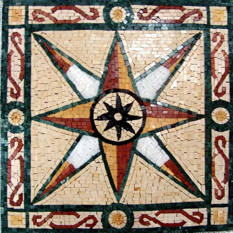 Eve - Compass Mosaic Artwork