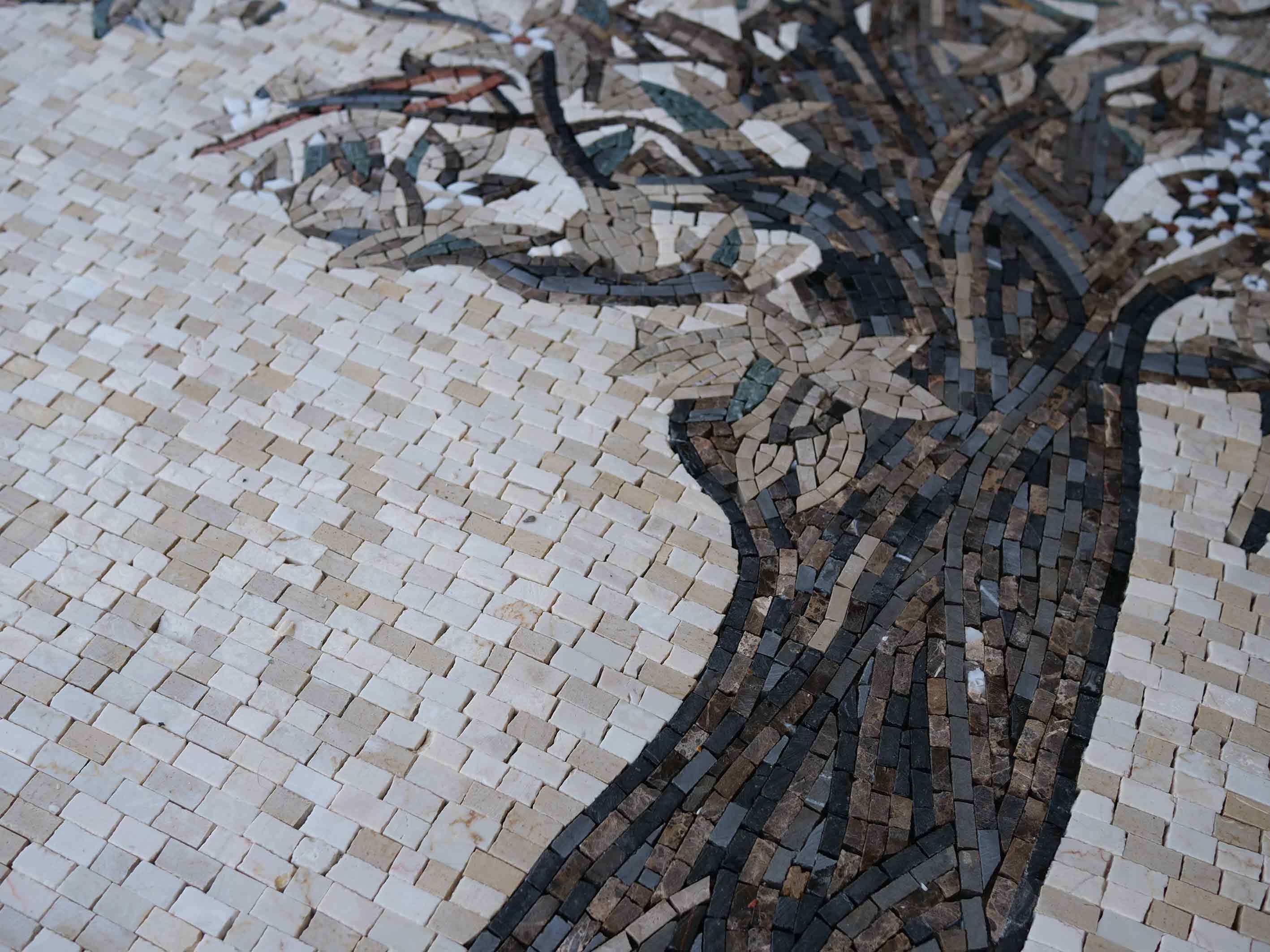 Tree Branches - Tile Mosaic Landscape - Mesh Backing - Image 2