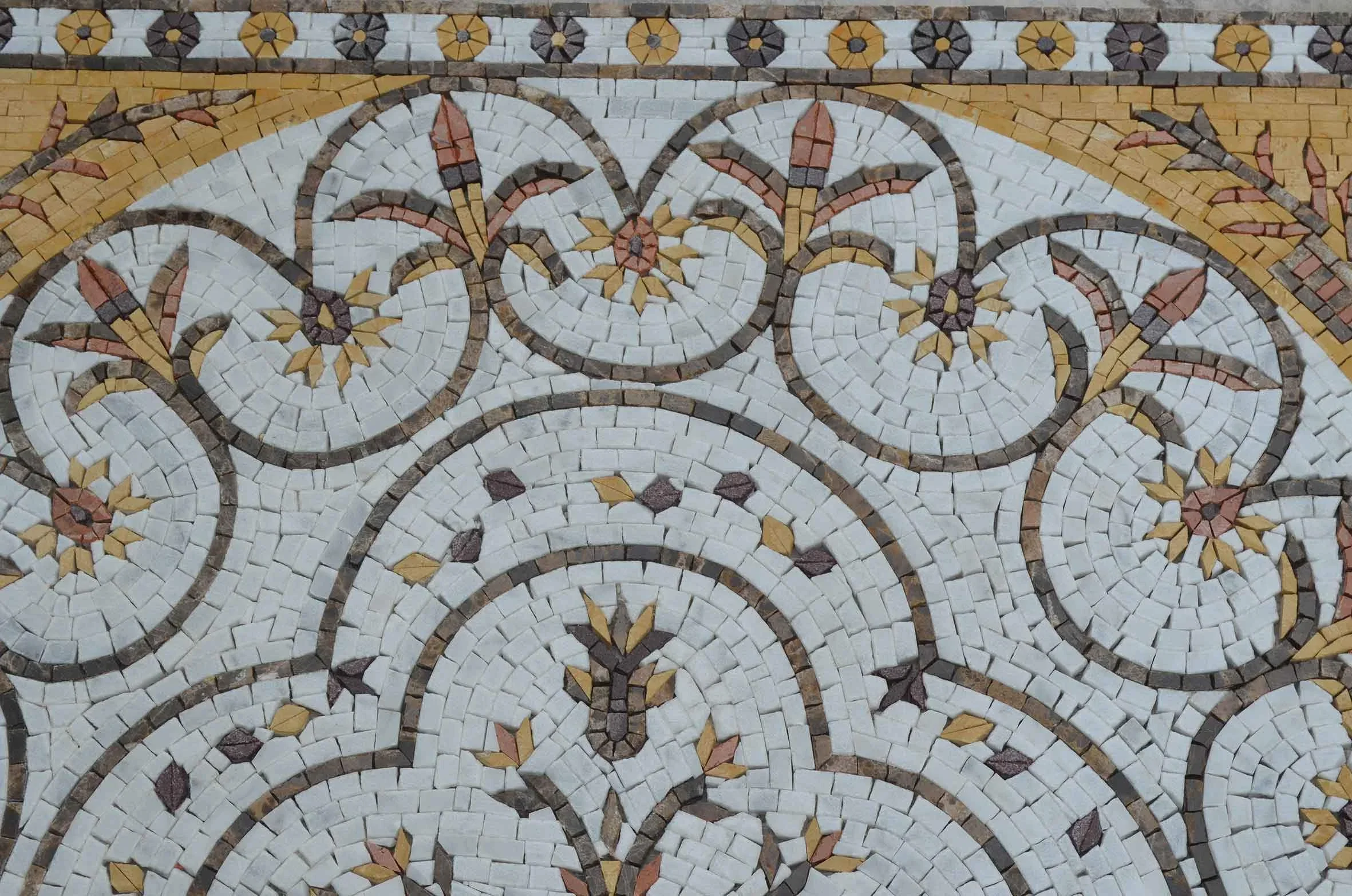 Botanical Mosaic Wall Art & Floor Inlay - Image 3