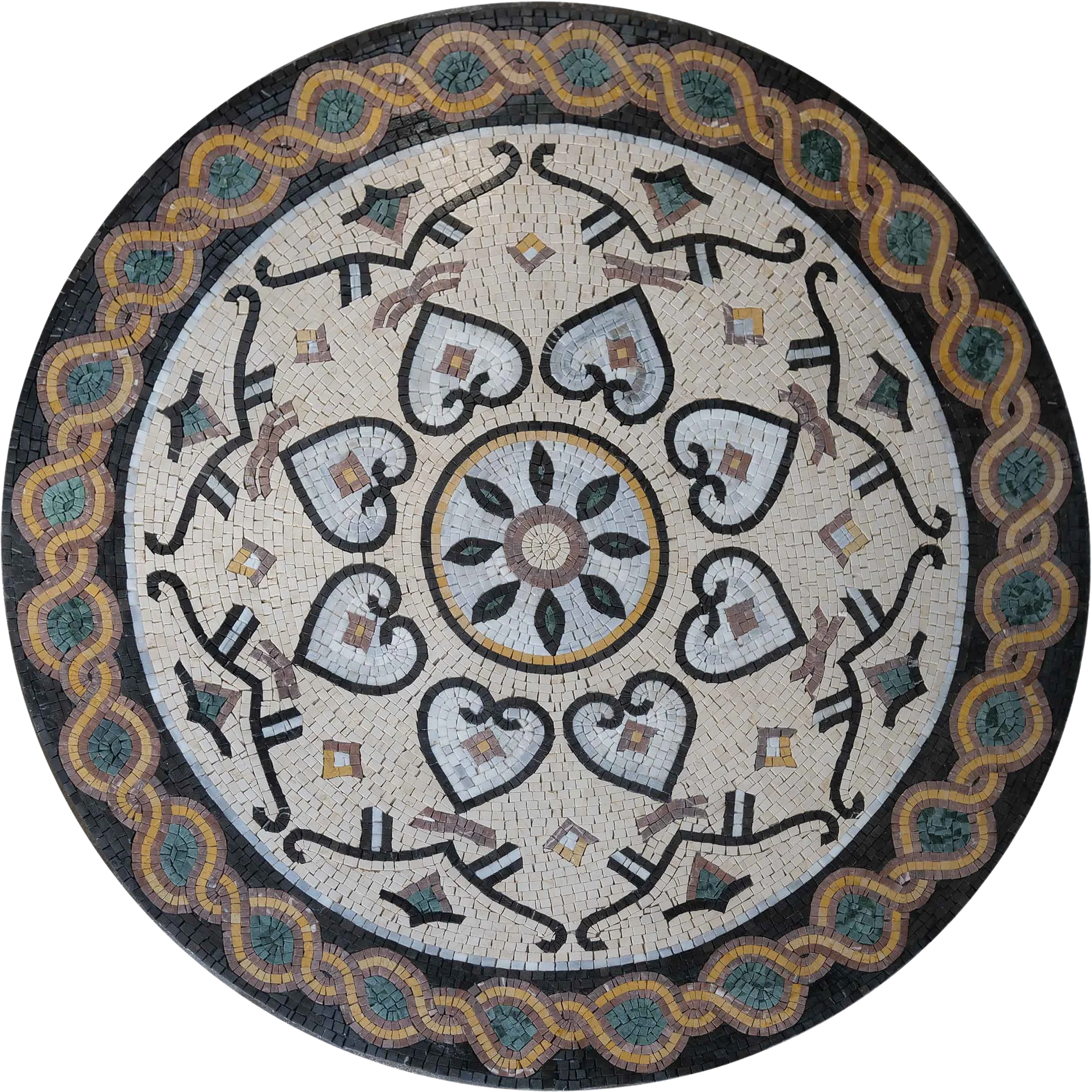 Medallion Pattern Mosaic Art