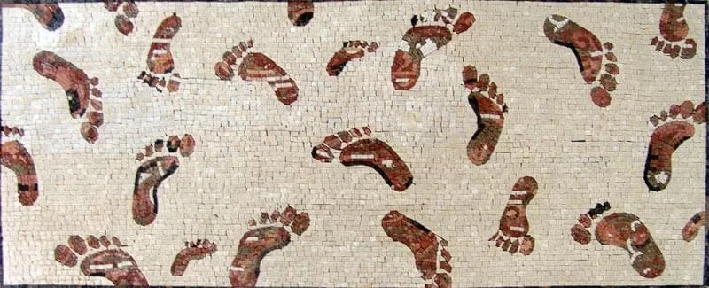 Footprint Mosaic Rug