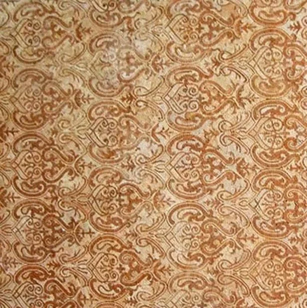 Classic Floral Pattern - Marble Mosaic Decorative Tiles - Mesh Backing