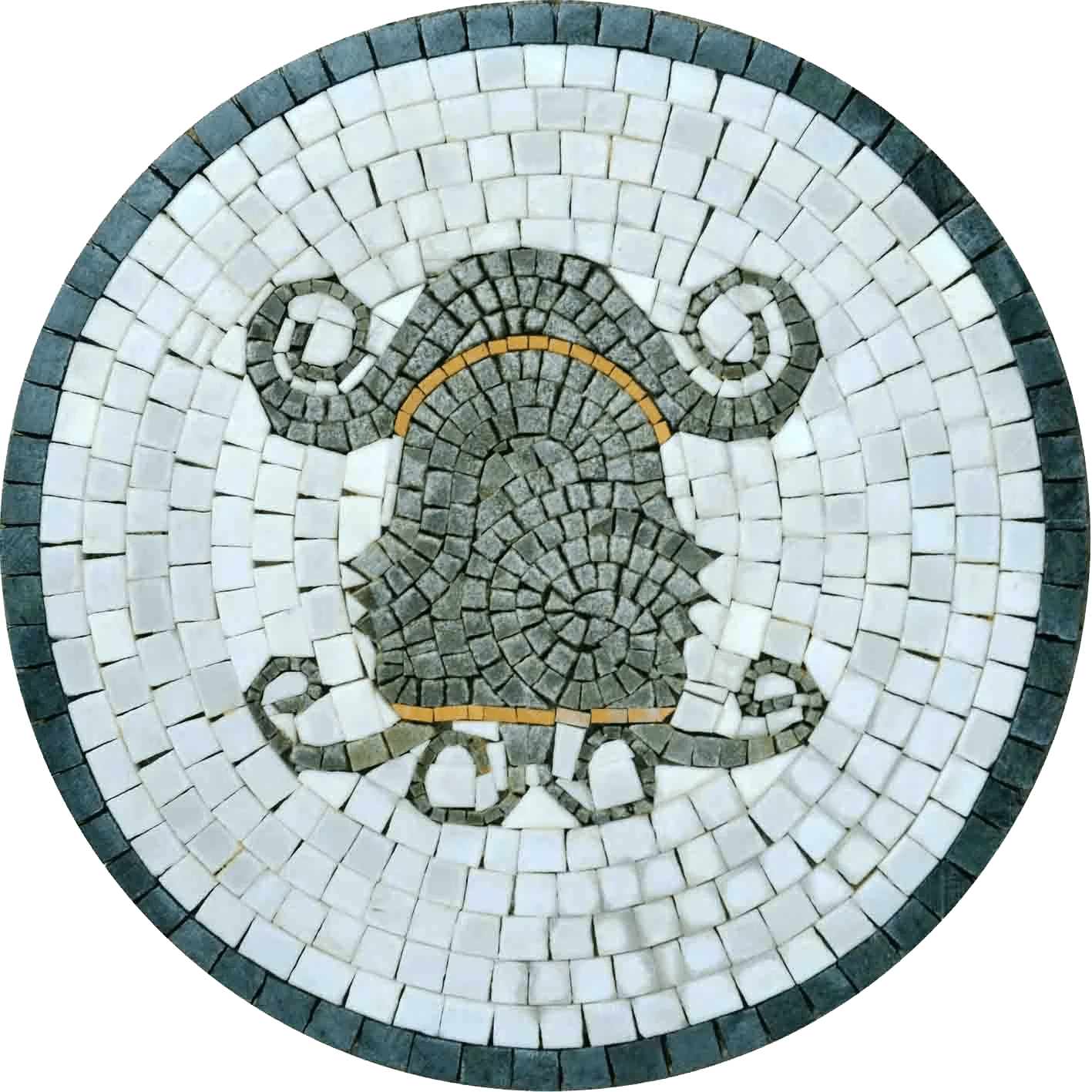 Gemini Horoscope Handmade Stone Art Mosaic
